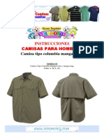 Instrucciones Camisa y Franela Hombre PDF