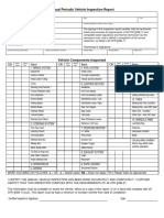 Dot Vehicle Inspection Forms