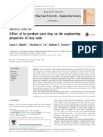 Effect of by Product Steel Slag On The en - 2017 - Journal of King Saud Universi PDF