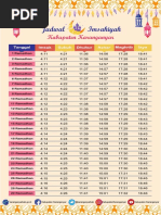 Jadwal Imsakiyah Wilayah Kabupaten Karanganyar PDF