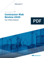 Marsh JLT Specialty Contractor Risk Review 2020 PDF