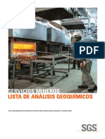 Brochure Geoquimica - SGS - PERU