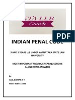 Indian Penal Code KSLU Notes Grand Final PDF