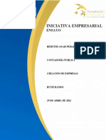 Ensayo Iniciativa Empresarial