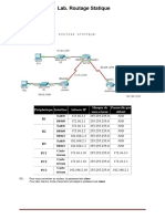 Tp-1-Routage-Statique ASB 2023 TP1 PDF