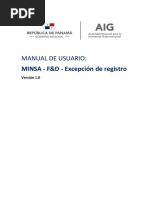 Manual de Usuario - Excepciones PDF