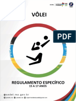 Regulamento Específico 15 A 17 Anos VÔLEI