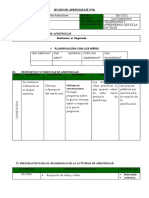 SESIÓN DE APRENDIZAJE N 01 Diciembre 012