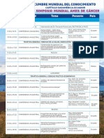 Agenda V Cumbre Mundial 2023