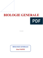 Séance 1 - Biologie G II