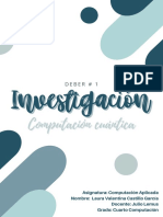 Investigación Computación Cuántica PDF