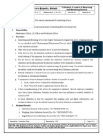 02-Calibration & Control of Measuring & Monitoring Devices