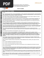 IPOPHL Form 410 NICE Classes Reference