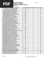 Universidad de San Carlos de Guatemala Facultad de Ciencias Juridicas Y Sociales Cuadro Preliminar de Notas