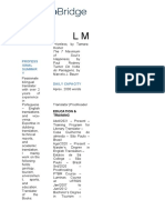 CV LM Geology + Tourism + Sports + Education