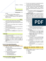 Lesson 8. Policies, Laws and Guidelines in Nursing Informatics