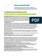 Tema Las Revoluciones Industriales y El Movimento Obrero