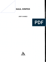 Arif Ahmed - Saul Kripke-Continuum (2007)