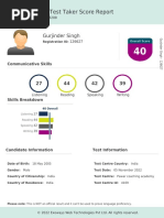 PTE - Scorecard PDF