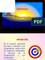 Gerencia Estrategica Planeacion.