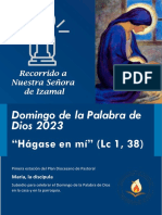 Subsidio Del Domingo de La Palabra de Dios 2023 PDF