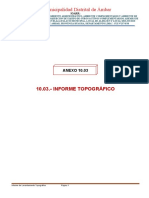 Informe de Levantamieno Topográfico - Ambar