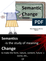 Semantic Change