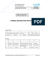 DGS-AU-055-R1 Thermal and Moisture Protection