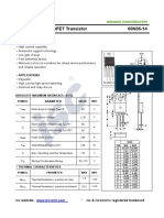 Isc N-Channel MOSFET Transistor 60N06-14: Description