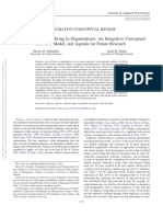 Employee Referral Hiring in Organizations. An Integrative Conceptual Review, Model, and Agenda For Future Research.