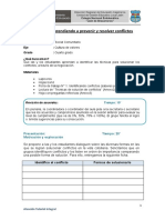 Sesión 05 Aprendiendo A Prevenir y Resolver Conflictos