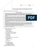 Read The News Article and Answer The Questions That Follow.: 1 A B C D 2 A B C C 3 A B C D 4 A B C D