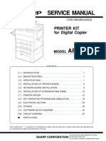 Service Manual: Printer Kit For Digital Copier