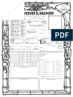 Dungeons Dragons: STR DEX CON INT WIS CHA