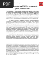 Como Engordei Na URSS À Procura de Quem Passasse Fome