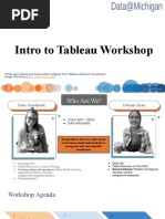 Intro To Tableau Workshop