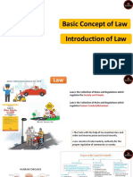 Basic Concept of Law Introduction of Law