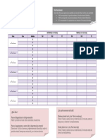 Cartilla de Mediciones: Instrucciones