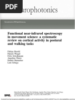 Functional Near-Infrared Spectroscopy in Movement Science - A Systematic Review On Cortical Activity in Postural and Walking Tasks