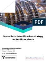 Spare Parts Identification Strategy For Fertilizer Plants Document Guidance