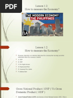 Lesson 1.2 GNP and GDP