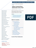 Python Control Flow Statements and Loops: Pynative