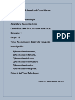 Anomalías Dentales Del Desarrollo y Erupción 5