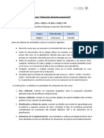 Indicaciones - Inducción Docente Presencial