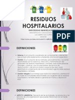 Residuos Hospitalarios