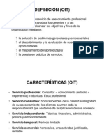 CONSULTOR DEFINICION OITclase6 - 07