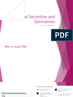 Financial Securities and Derivatives: DR - Saravanakrishnan V