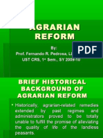 Agrarian Reform