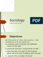 Sociology: Understanding The Self