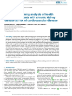 A Machine Learning Analysis of Health Records of Patients With Chronic Kidney Disease at Risk of Cardiovascular Disease